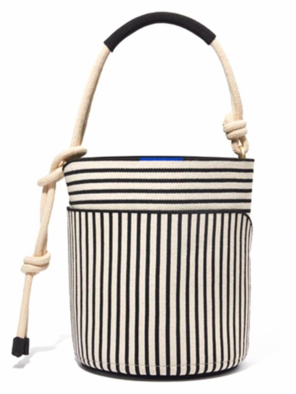 Rothy’s Hemp Pail / Bucket Striped Bag